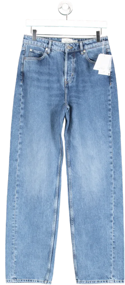 & Other Stories Blue Wide Leg Jeans W27