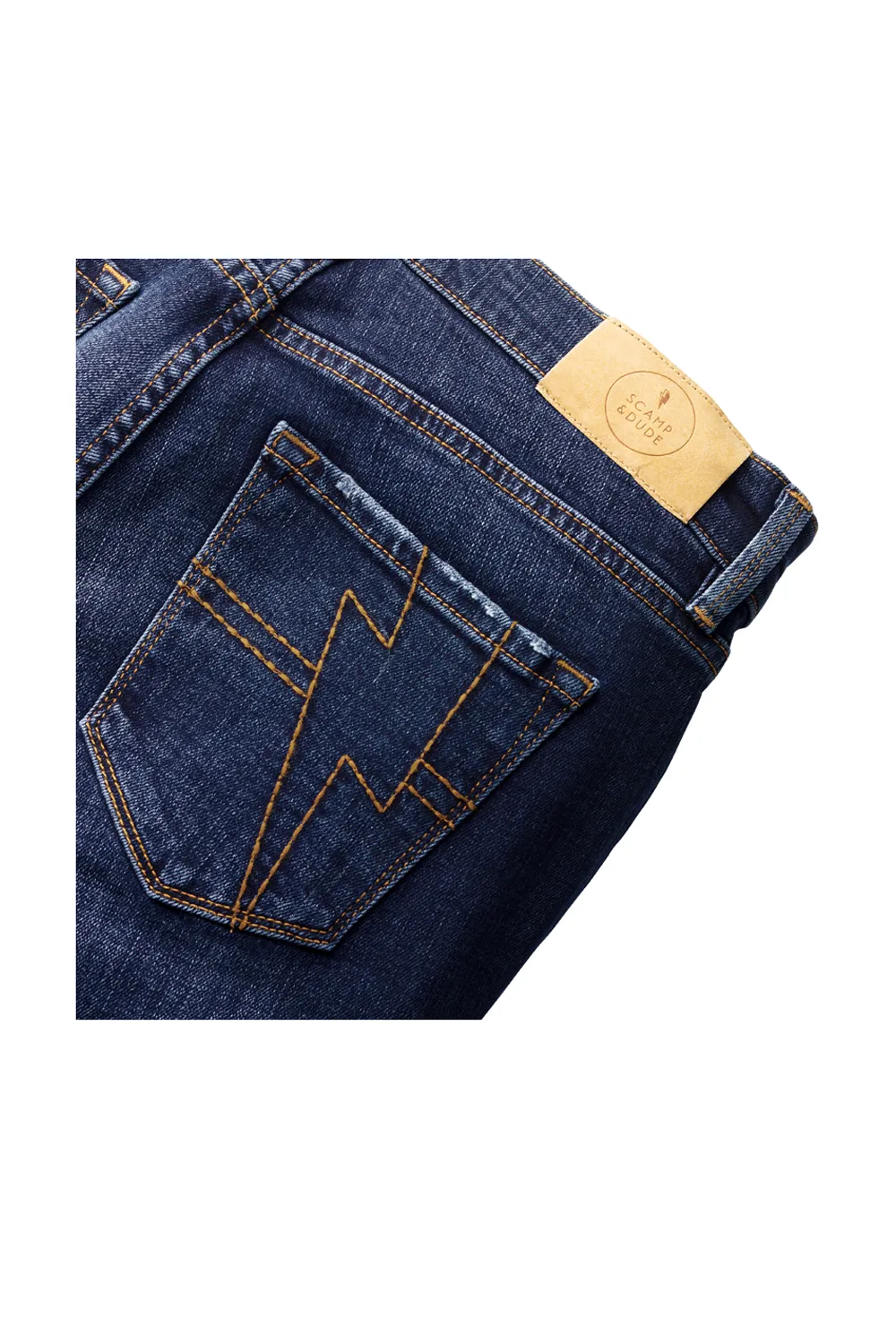 Dark Indigo Girlfriend Jeans