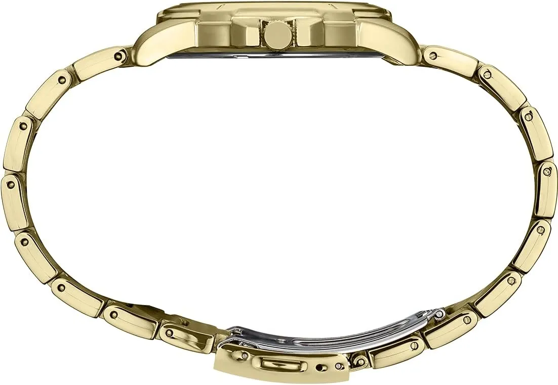 Men's Gold Tone Seiko Watch SUR358