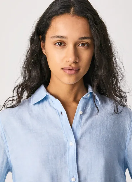 Pepe Jeans Ingrid shirt PL304212 551 Blue