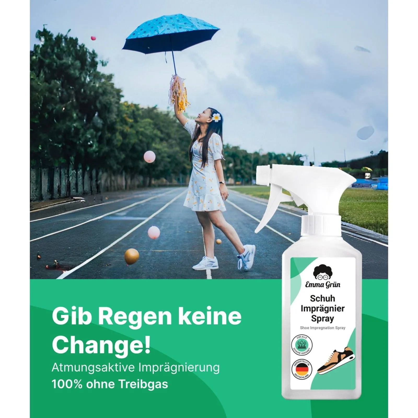 "Sauber & imprägniert" Sneaker Spar-Set mit Sneaker Reiniger & Imprägnierspray