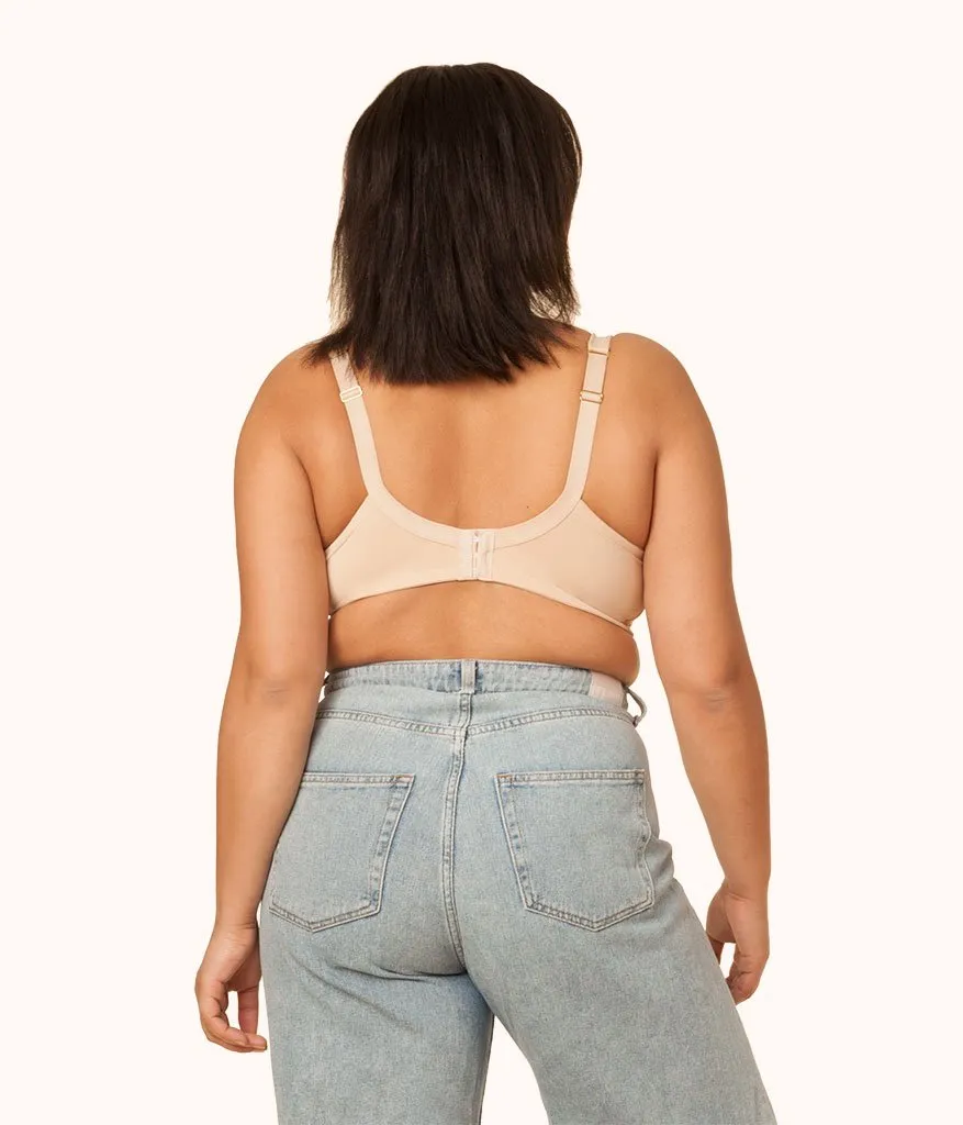 The Full Support T-Shirt Bra: Toasted Almond