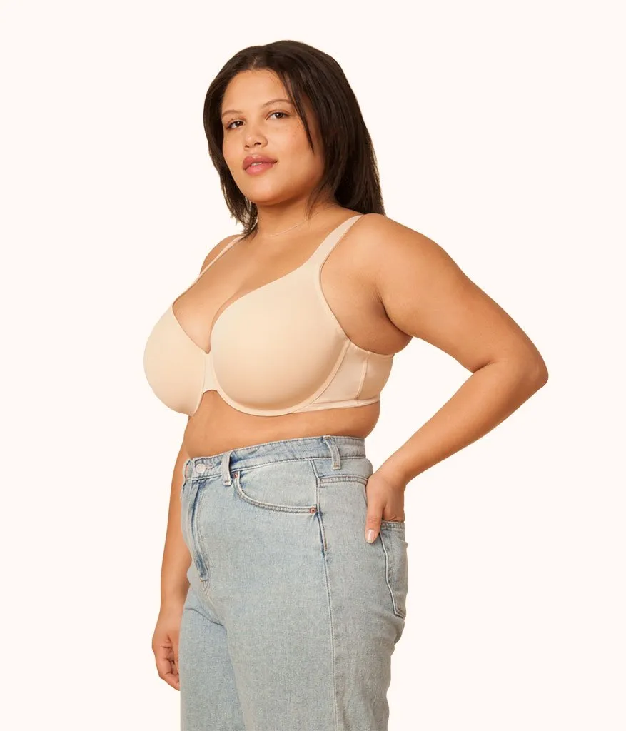 The Full Support T-Shirt Bra: Toasted Almond