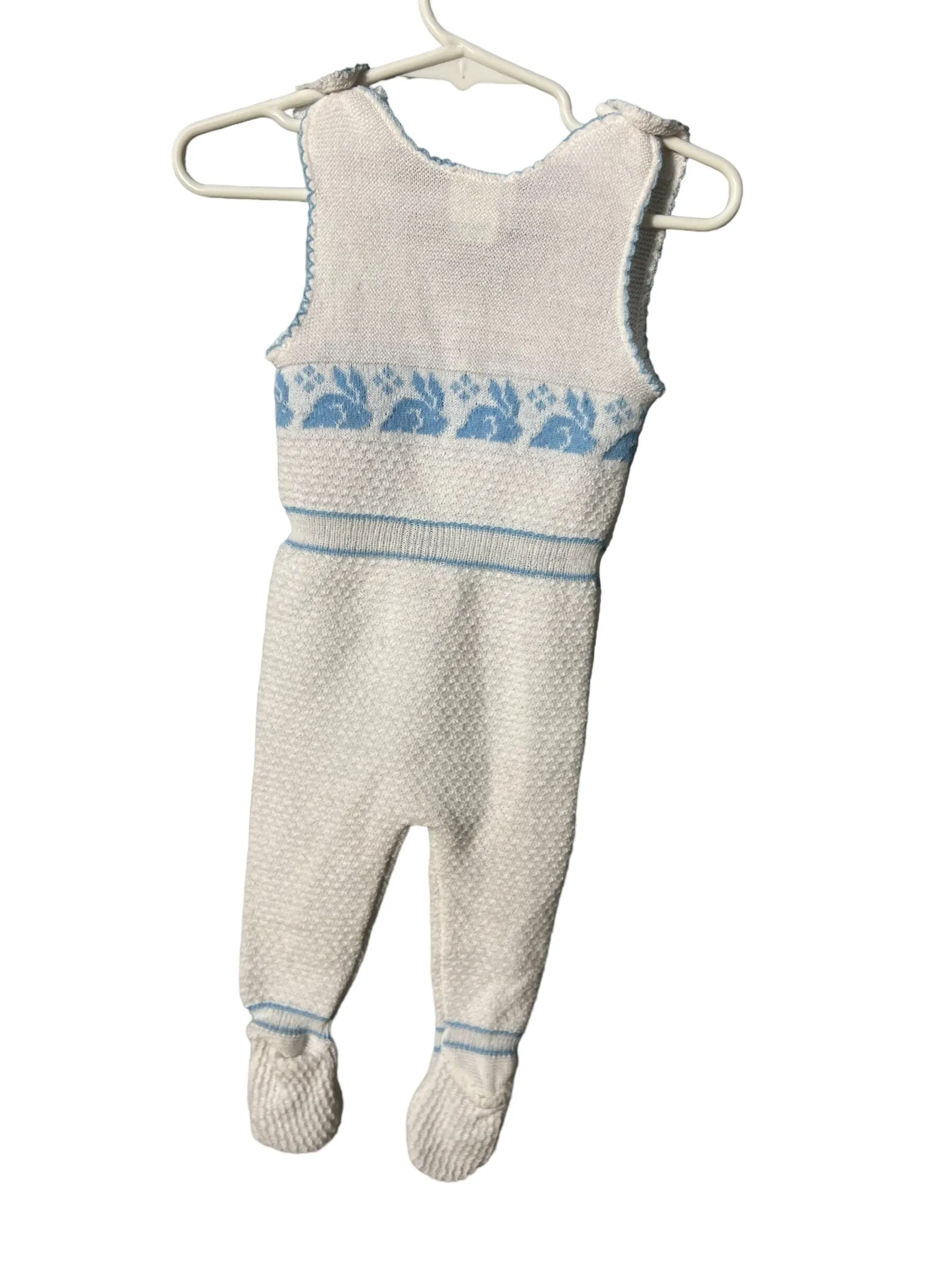 Vintage 60's sweater rabbit onsie Atkins